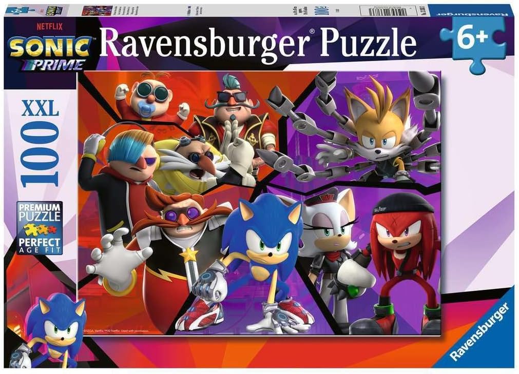 Buy Ravensburger Sonic Prime Puzzle 100 Pcs | Yallatoys.com