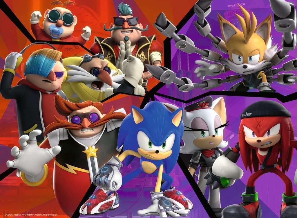 Buy Ravensburger Sonic Prime Puzzle 100 Pcs | Yallatoys.com