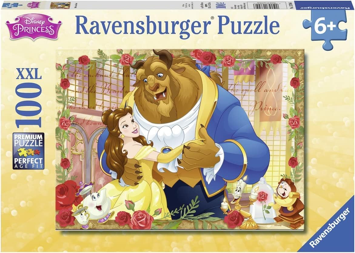 Buy Ravensburger Disney Princess Belle And Beast 100 Pcs Puzzle | Yallatoys.com