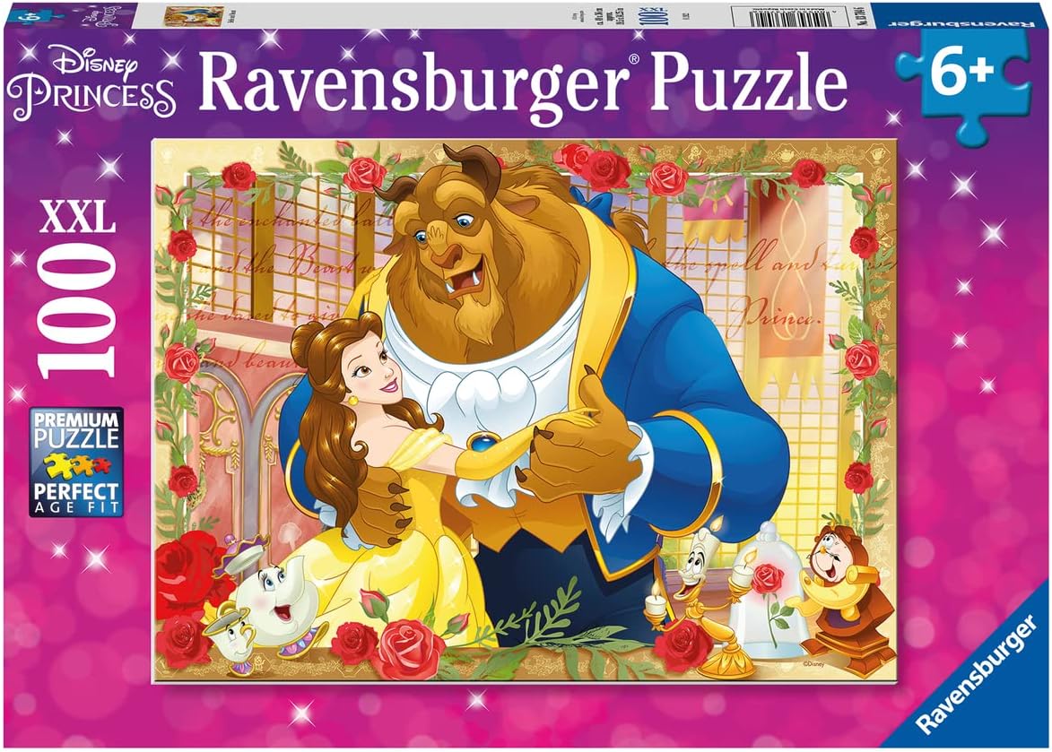 Buy Ravensburger Disney Princess Belle And Beast 100 Pcs Puzzle | Yallatoys.com