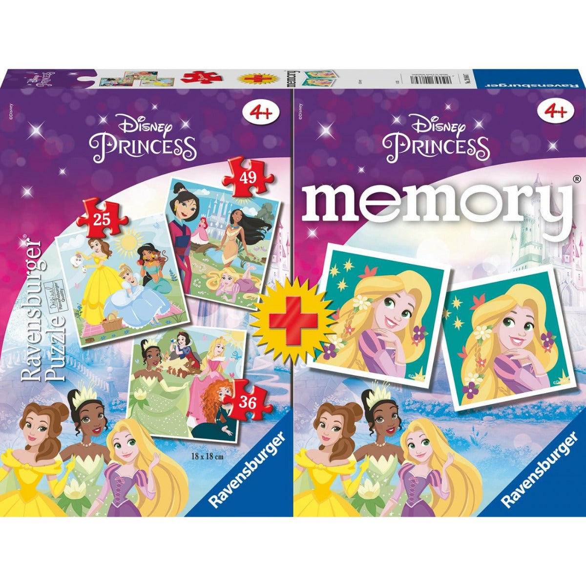 Buy Ravensburger Memory Game 3 Puzzles Princess | Yallatoys.com