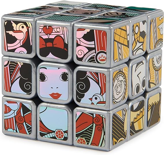 Buy Rubiks Cube Disney 100th Anniversary Metallic Platinum 3x3 | Yallatoys.com