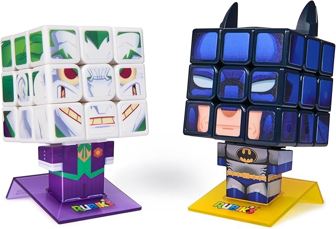 Buy Rubiks Cube Batman and Joker Cubers 2 Pack | Yallatoys.com