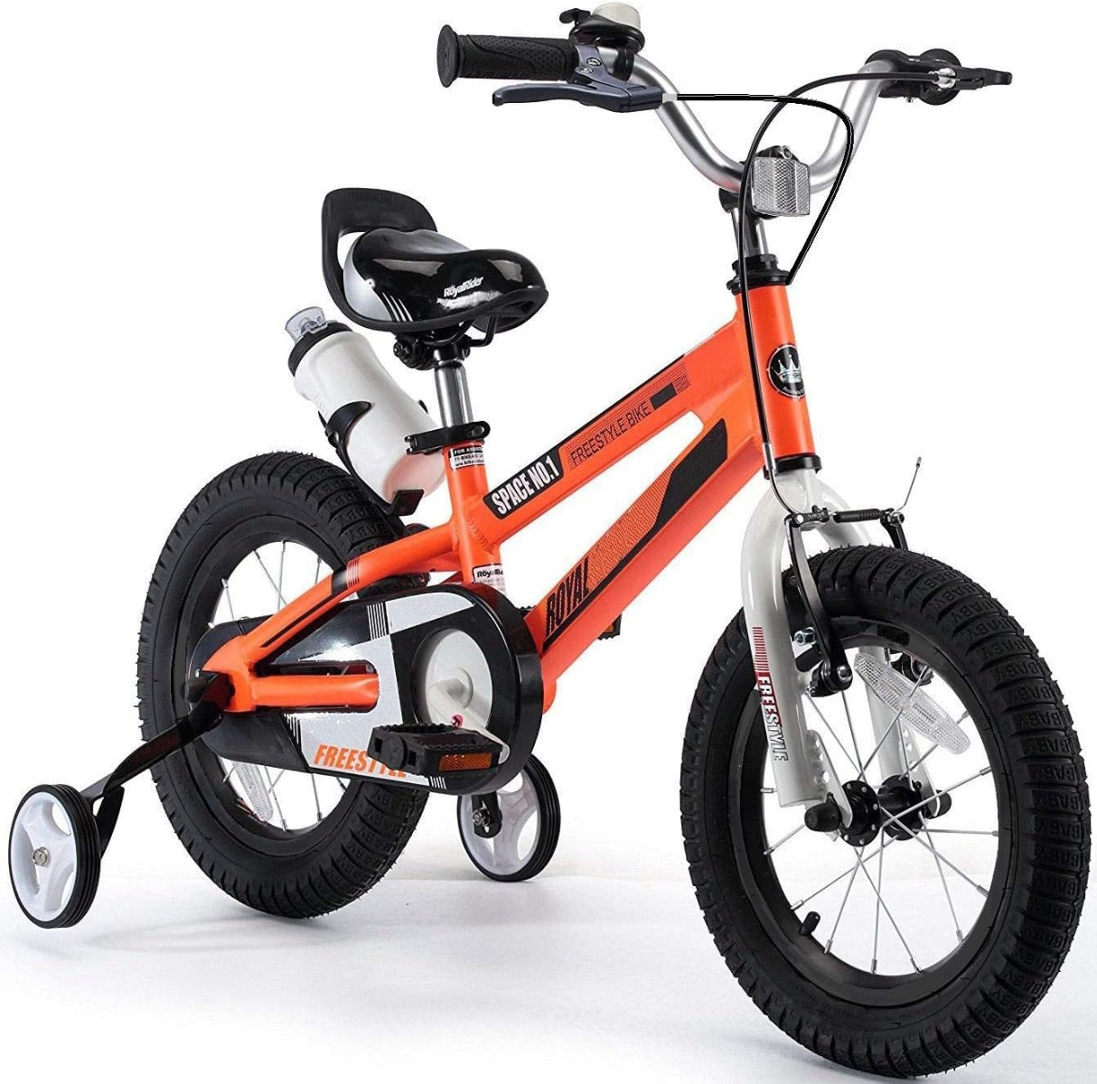 Buy Royalbaby Spaceno.1 Alloy 12in Orange Bicycle | Yallatoys.com