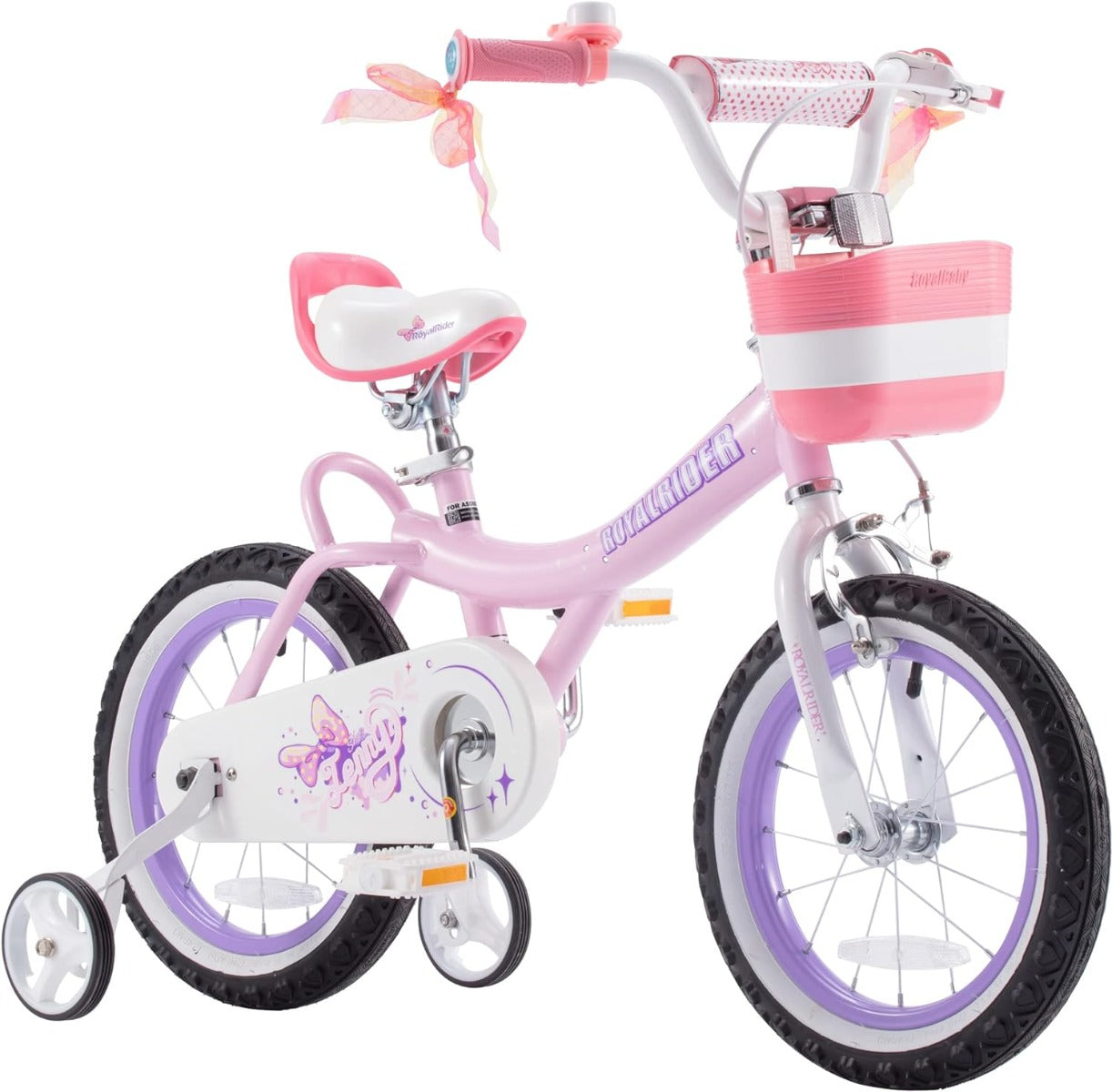 Buy Royababy Jenny 12in Pink Bicycle | Yallatoys.com