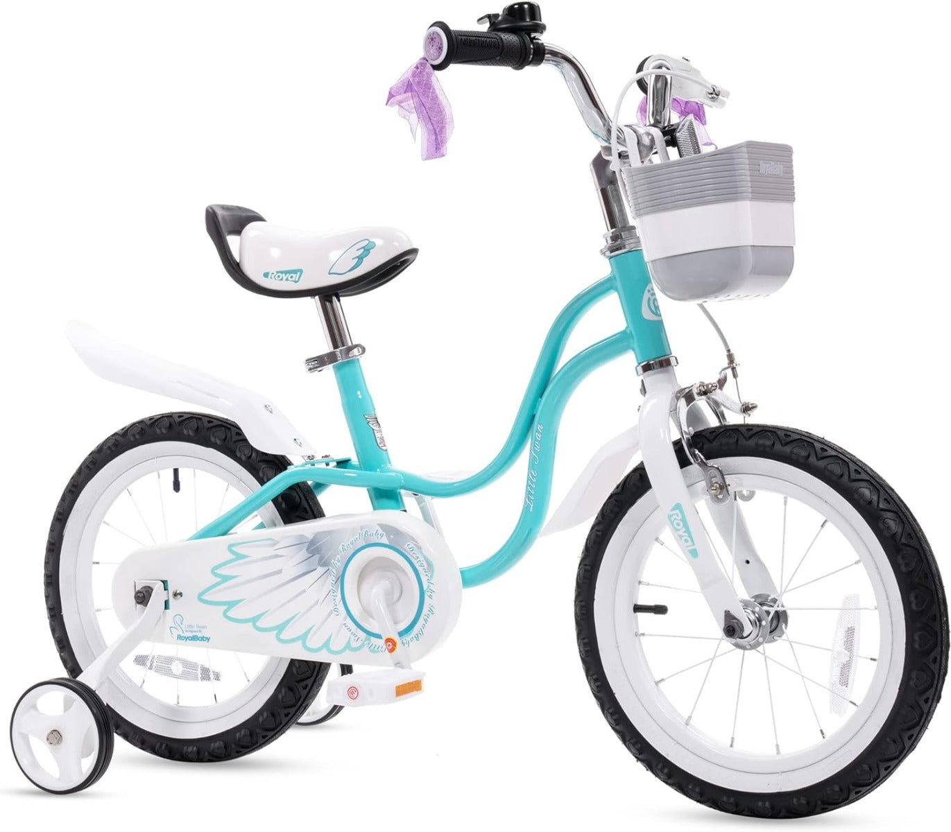 Buy Royalbaby Little Swan 14in Blue Bicycle | Yallatoys.com
