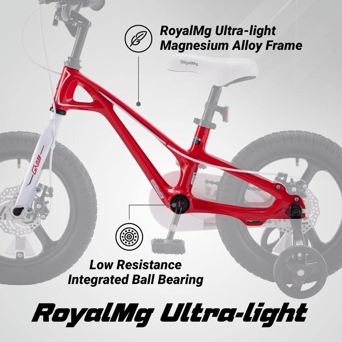 Buy Royalbaby Galaxyfleet 14in Red Bicycle | Yallatoys.com