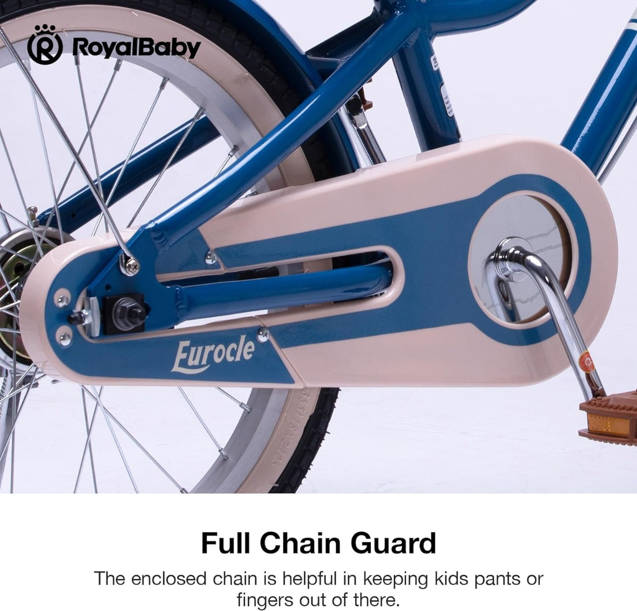 Buy Royalbaby Eurocle 14in Blue Bicycle | Yallatoys.com