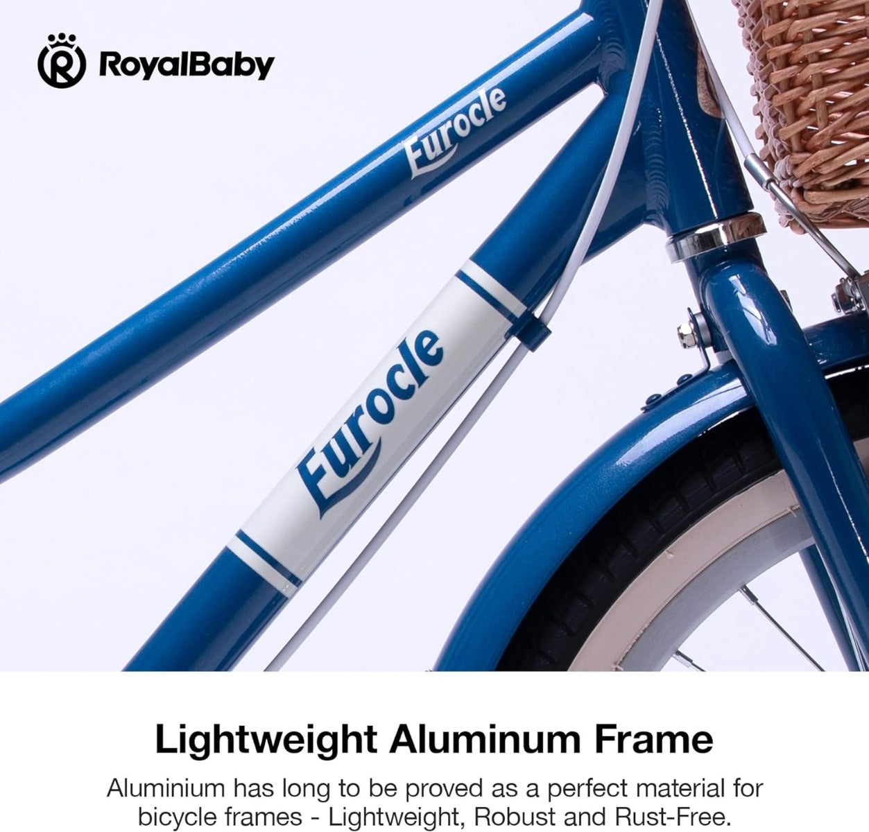 Buy Royalbaby Eurocle 16in Blue Bicycle | Yallatoys.com