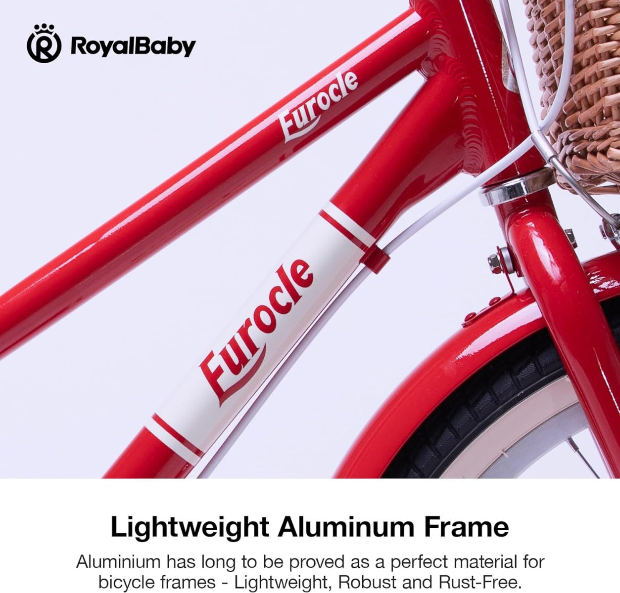 Buy Royalbaby Eurocle 18in Red Bicycle | Yallatoys.com