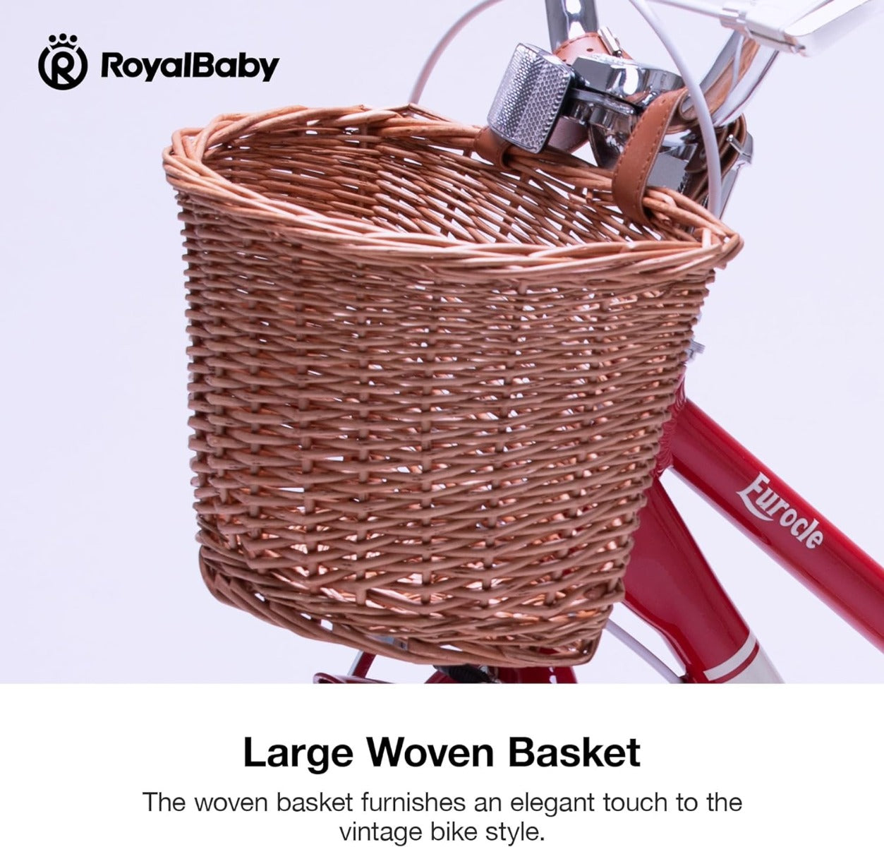 Buy Royalbaby Eurocle 18in Red Bicycle | Yallatoys.com