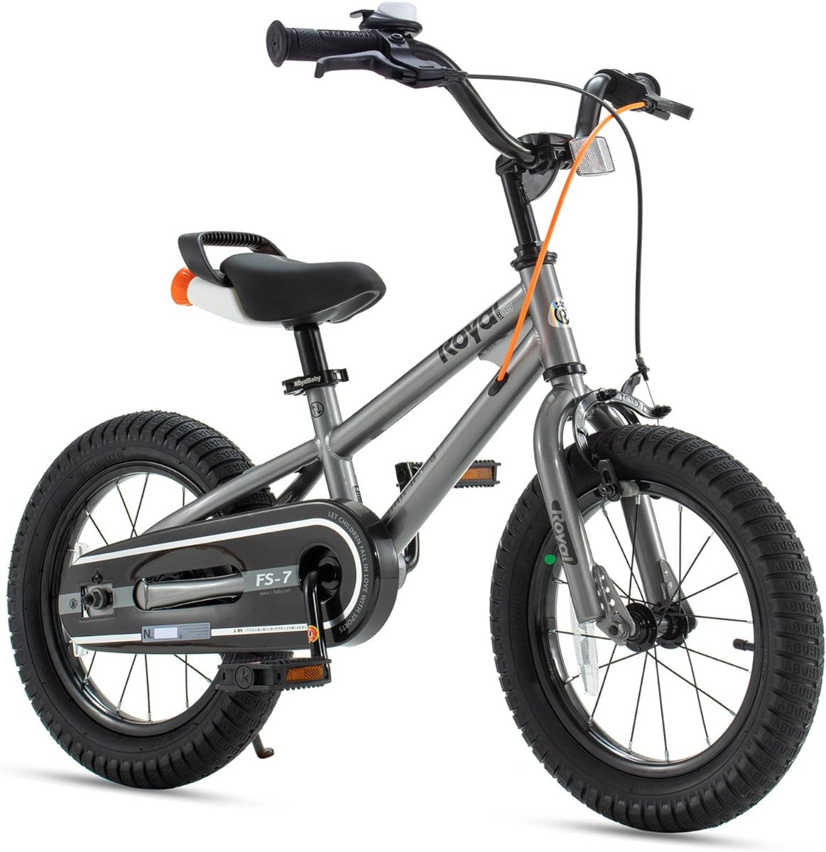 Buy Royalbaby 7th Gen Freestyle 18in Grey Bicycle | Yallatoys.com