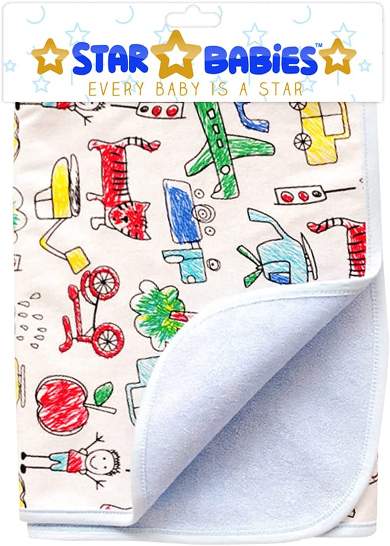 Star Babies Reusable Chanigng Mat Blue Star Babies Yallatoys
