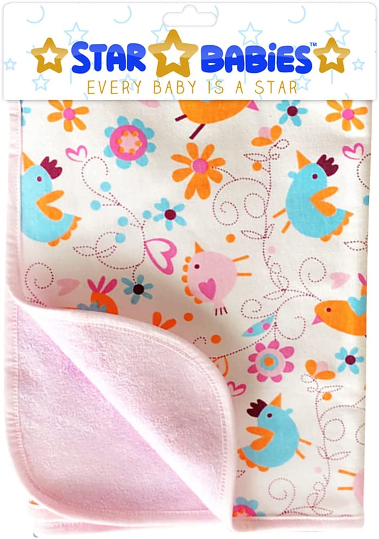 Star Babies Reusable Chanigng Mat Pink Star Babies Yallatoys