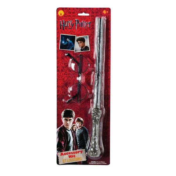 Buy Rubies Costumes Harry Potter Blister Kit with Wand & Glasses | Yallatoys.com