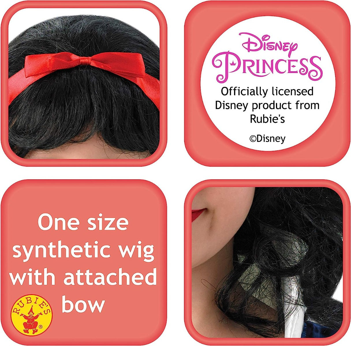 Buy Rubies Costumes Disney Snow White Wig | Yallatoys.com