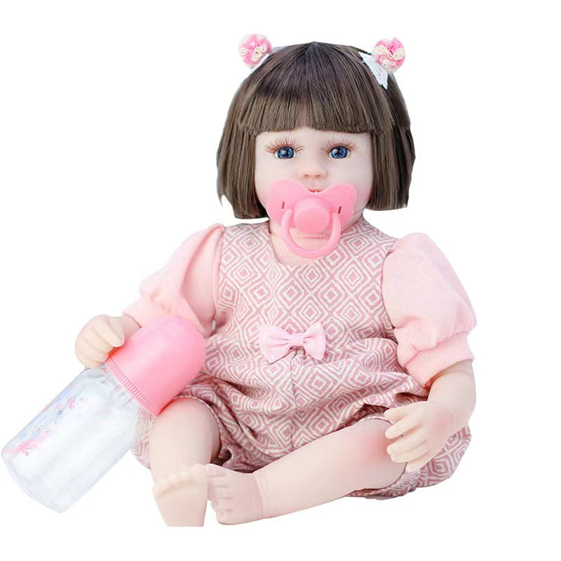 Buy Reborn Doll Life Like 16.5inch Baby Doll in Pink Dress | Yallatoys.com