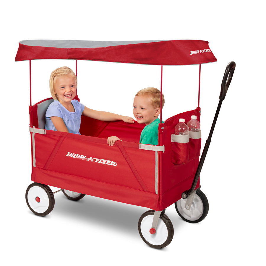 Buy Radio Flyer 3 in 1 EZ Fold Wagon with Canopy | Yallatoys.com