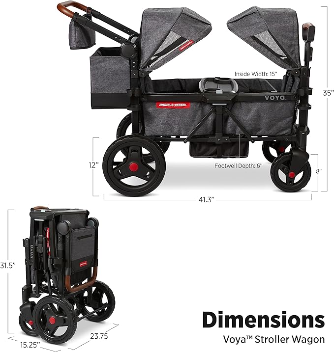 Buy Radio Flyer Voya Stroller Wagon | Yallatoys.com