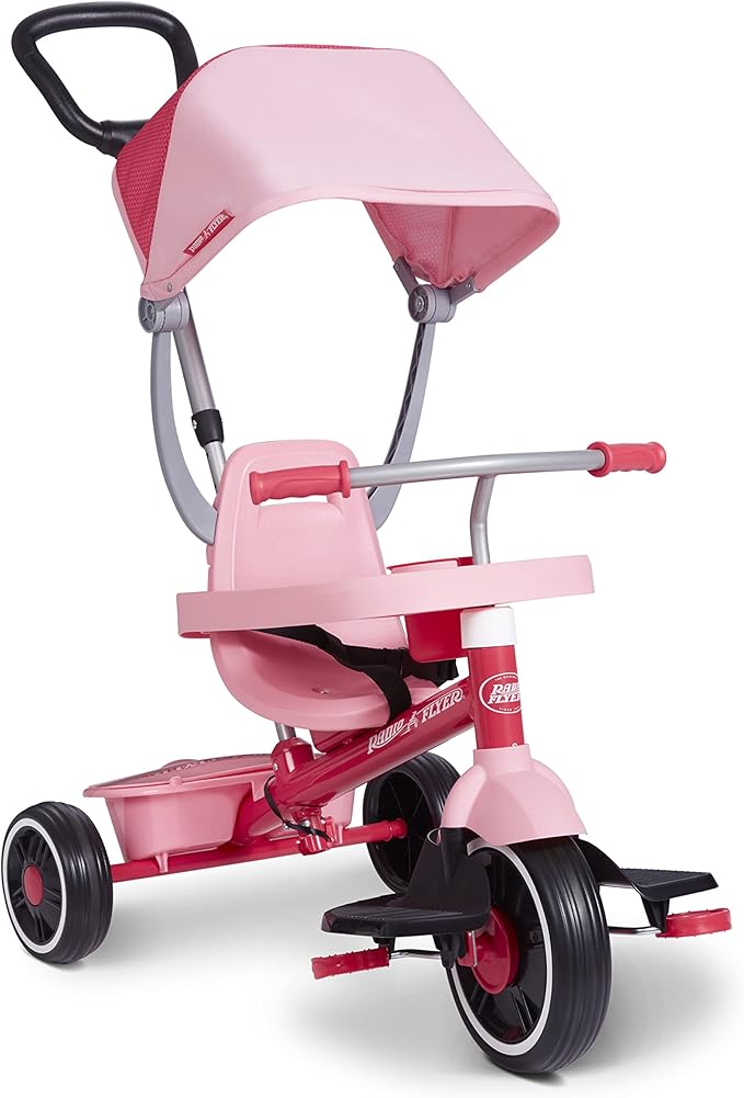 Buy Radio Flyer 3 in 1 Stroll N Trike Pink | Yallatoys.com