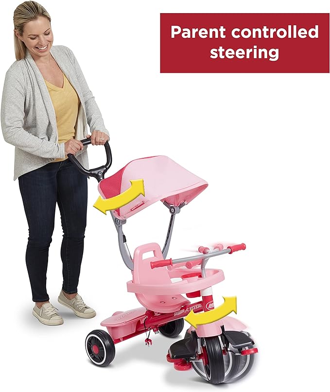 Buy Radio Flyer 3 in 1 Stroll N Trike Pink | Yallatoys.com