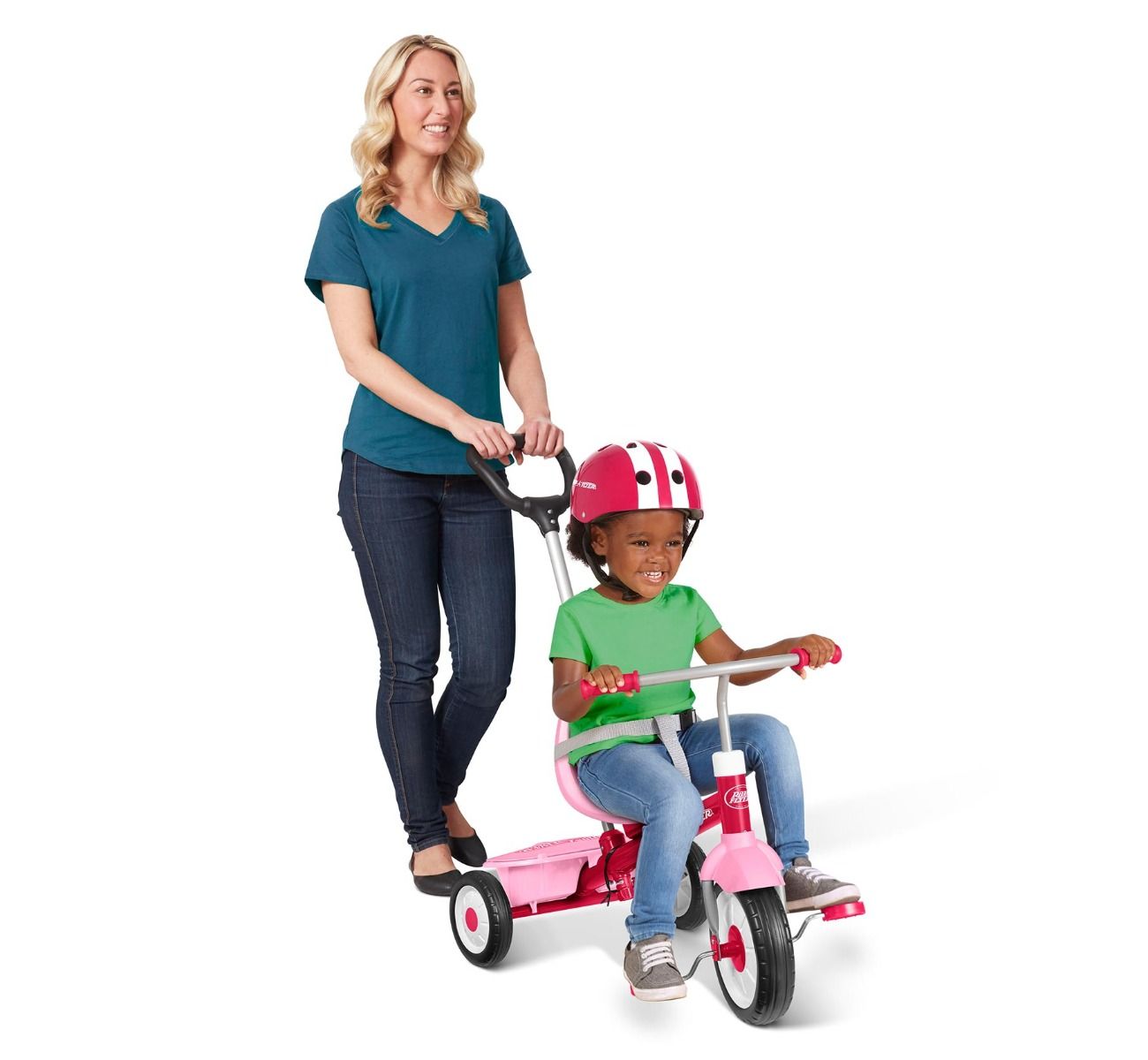 Buy Radio Flyer 3 in 1 Stroll N Trike Pink | Yallatoys.com
