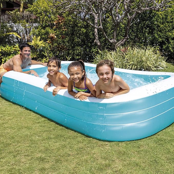 rectangular inflatable pool