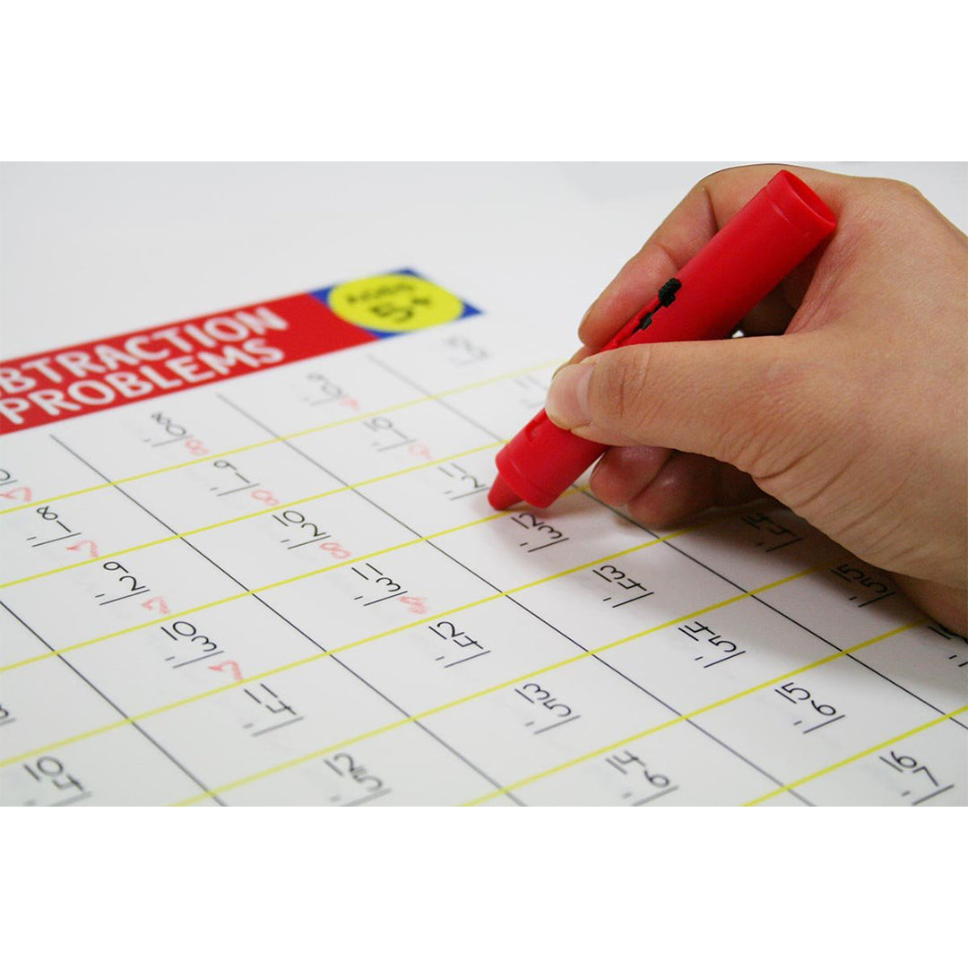 reusable math worksheet