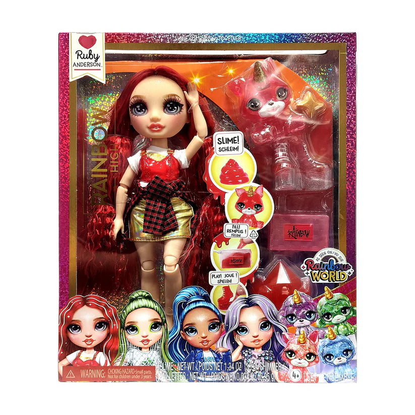 Buy Rainbow High Classic Fashion Doll Ruby | Yallatoys.com