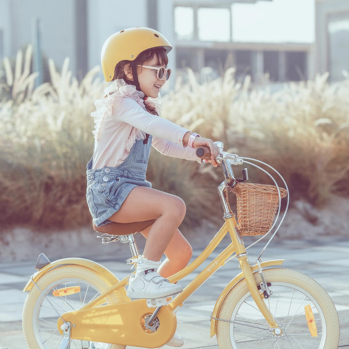 Buy Rizz Platinum Girls 16Inch Bicycle Yellow | Yallatoys.com