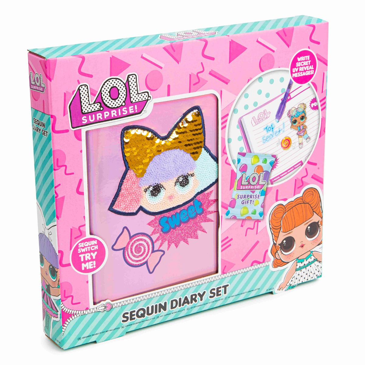 Buy LOL Surprise Sequin Diary Set | Yallatoys.com