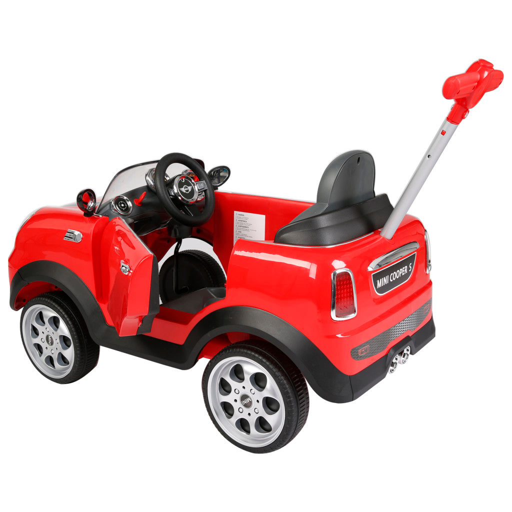 Buy Rollplay Mini Cooper Play Push Car Red | Yallatoys.com