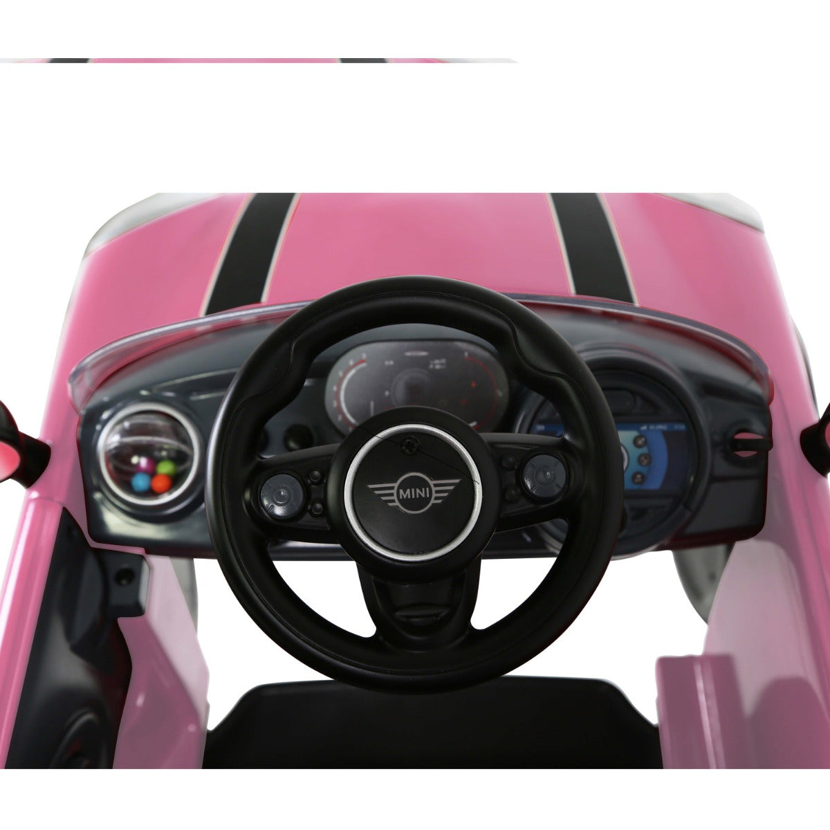 Buy Rollplay Mini Cooper Play Push Car Pink | Yallatoys.com