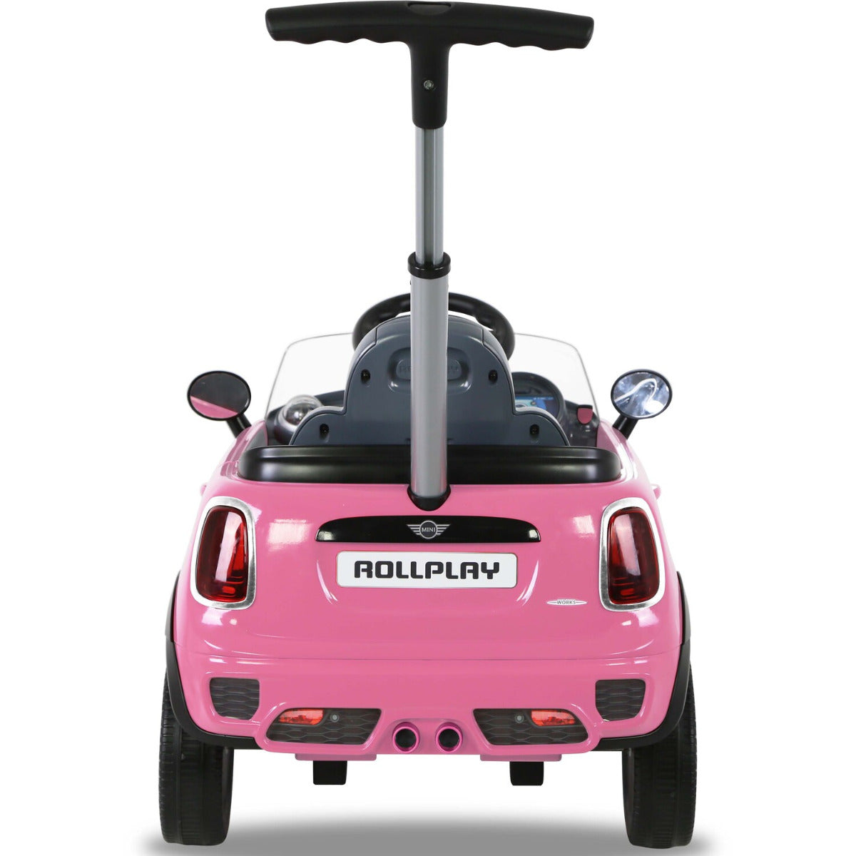 Buy Rollplay Mini Cooper Play Push Car Pink | Yallatoys.com