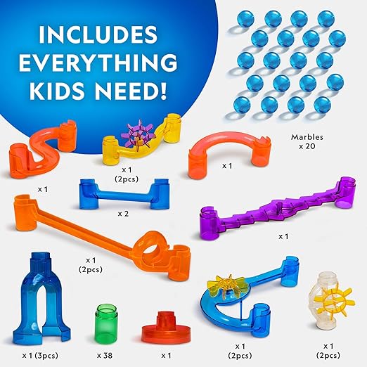 Buy National Geographic Motorized Marble Run Kit 75pcs | Yallatoys.com