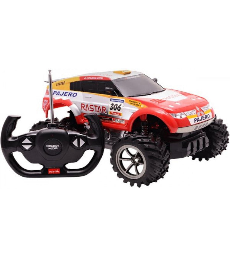 Buy Rastar Remote Control Mitsubishi Pajero Rally Car | Yallatoys.com