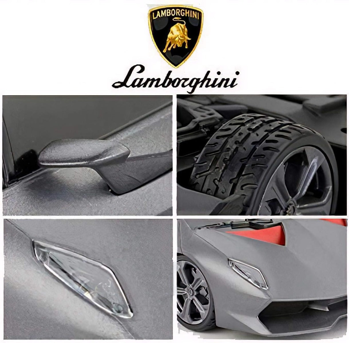 Buy Rastar Remote Control Lamborghini Sesto Elemento Car | Yallatoys.com