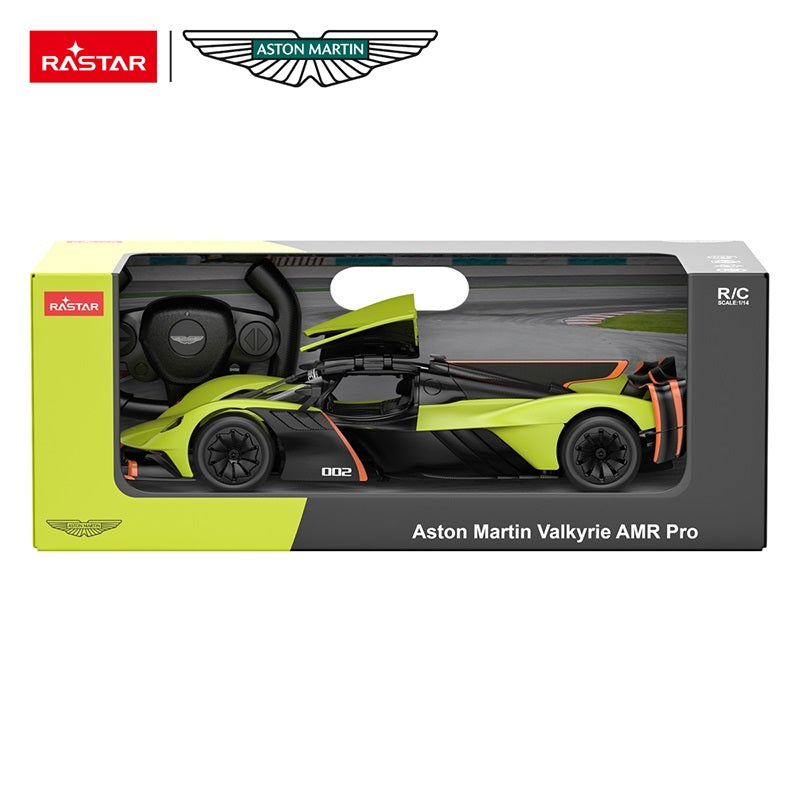 Buy Rastar Remote Control Aston Martin Valkyrie AMR Pro Green | Yallatoys.com