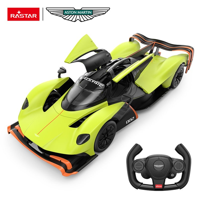 Buy Rastar Remote Control Aston Martin Valkyrie AMR Pro Green | Yallatoys.com