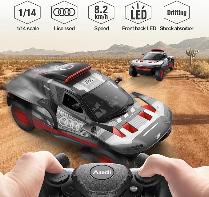 Buy Rastar Remote Control Audi Rs Q Etron E2 Rally Car | Yallatoys.com