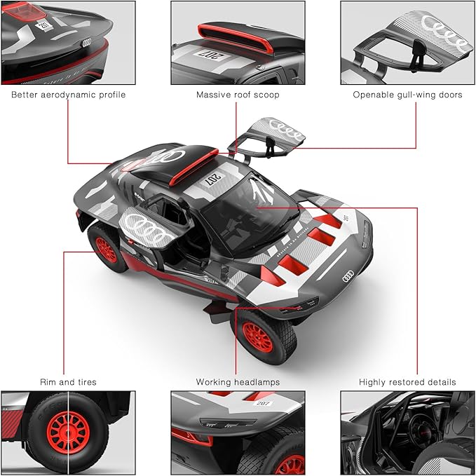 Buy Rastar Remote Control Audi Rs Q Etron E2 Rally Car | Yallatoys.com