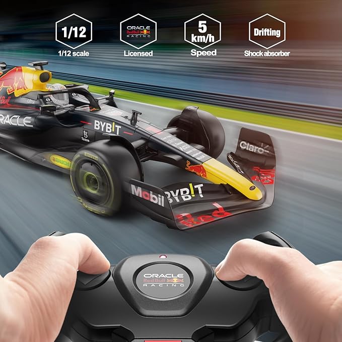 Buy Rastar Remote Control Oracle Red Bull Racing F1 RB18 Car | Yallatoys.com