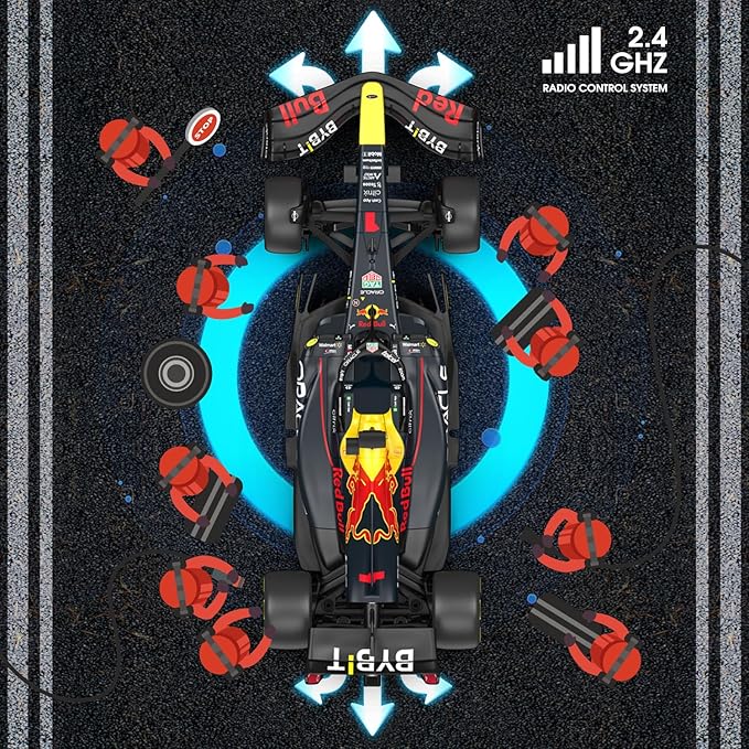 Buy Rastar Remote Control Oracle Red Bull Racing F1 RB18 Car | Yallatoys.com