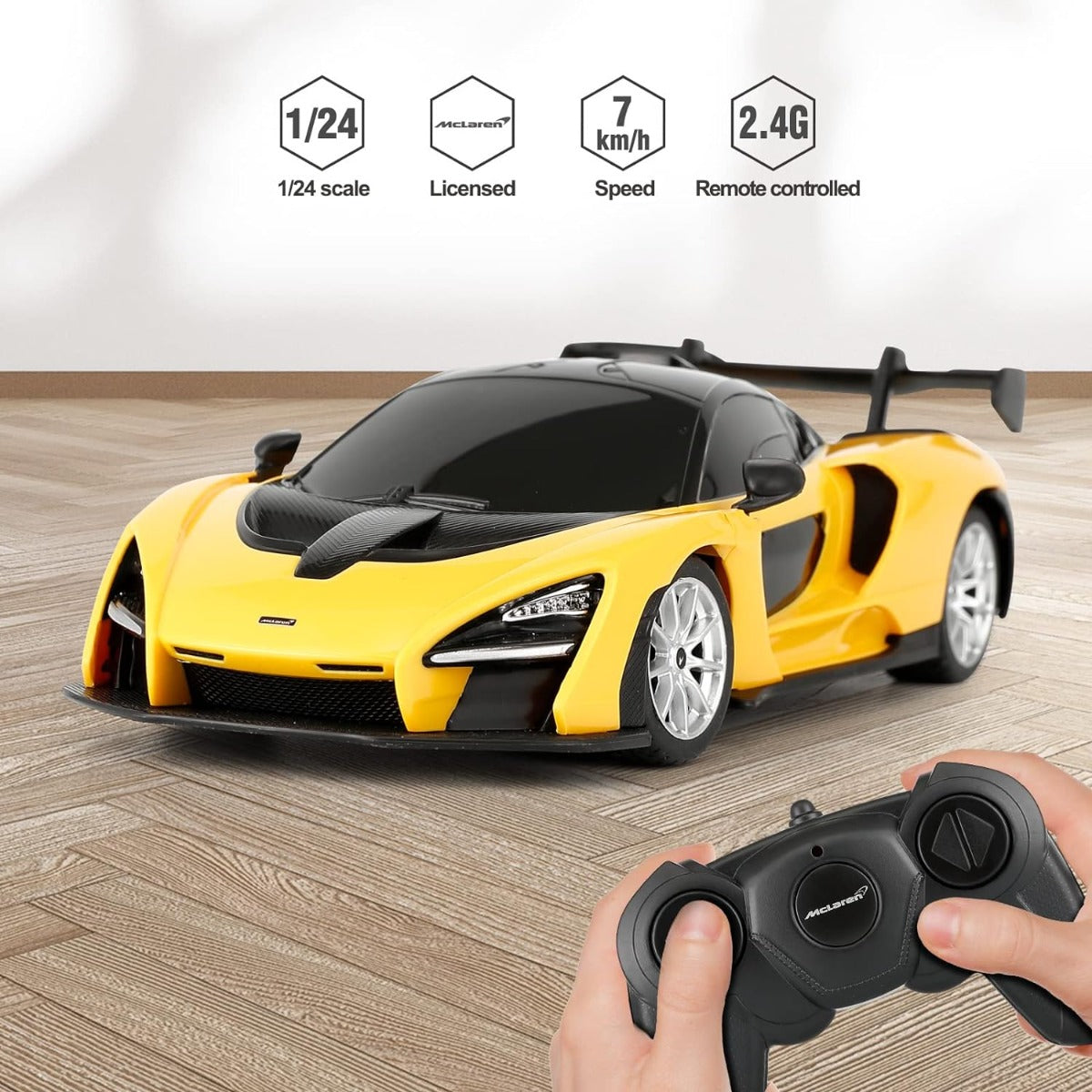 Buy Rastar Remote Control McLaren Senna Car (Sold Separately Subject to Availability) | Yallatoys.com