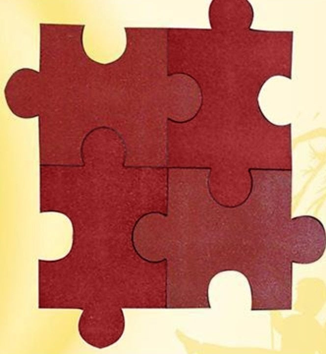 Buy Non-Slip Rubber Flooring Tile - Green | Yallatoys.com