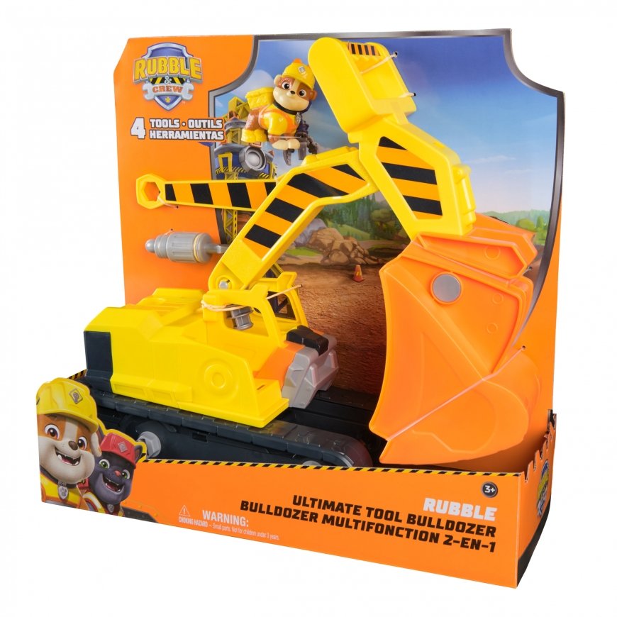 Buy Paw Patrol Rubble and Crew Big Build Tool Vehicle | Yallatoys.com