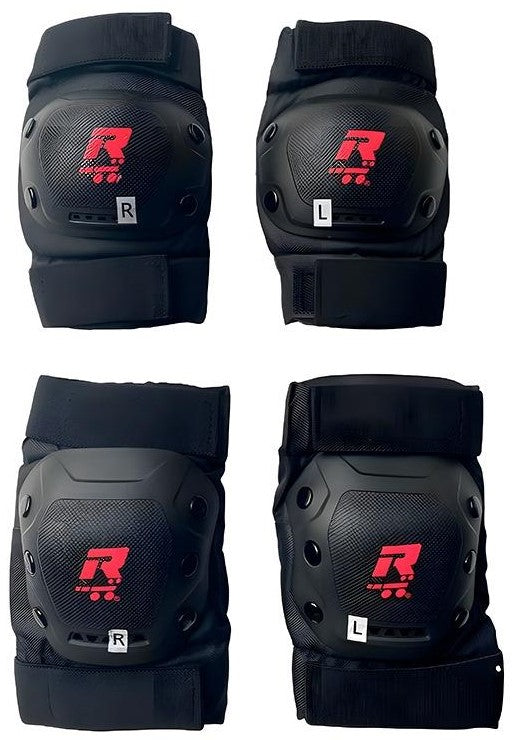 Buy Ryder 2 In 1 Knee And Elbow Pads Protector Red | Yallatoys.com