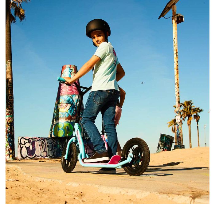 Buy Razor Flashback BMX Style Kick Scooter Blue Pink | Yallatoys.com