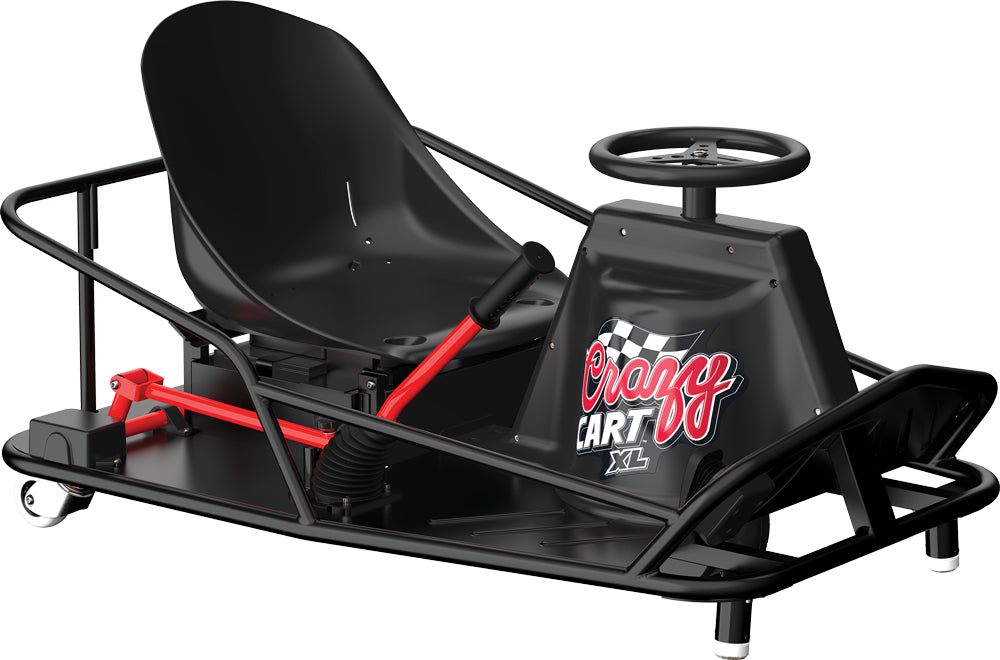 Buy Razor Crazy Cart XL 23 km/h Black | Yallatoys.com