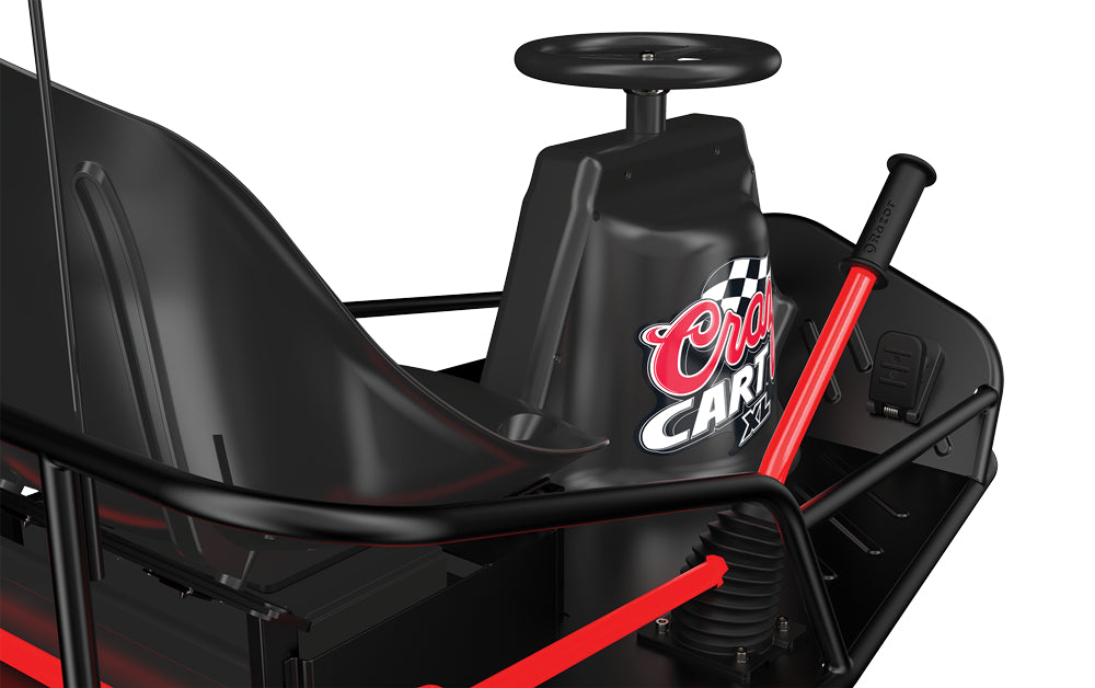 Buy Razor Crazy Cart XL 23 km/h Black | Yallatoys.com